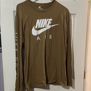 Nike Air Brown Long Sleeve Tee